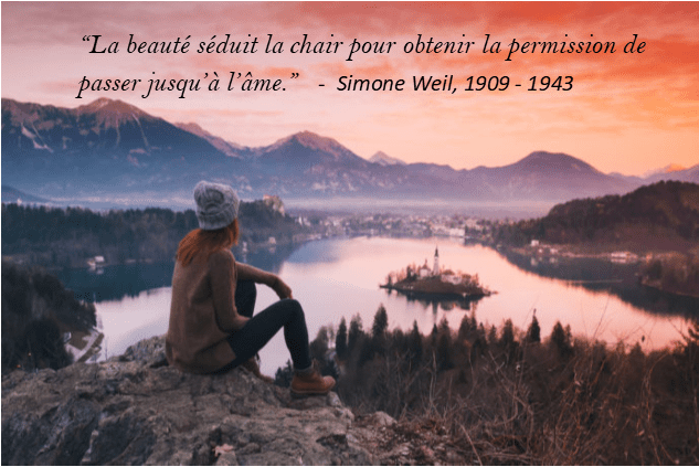 beaute - simone weil quote